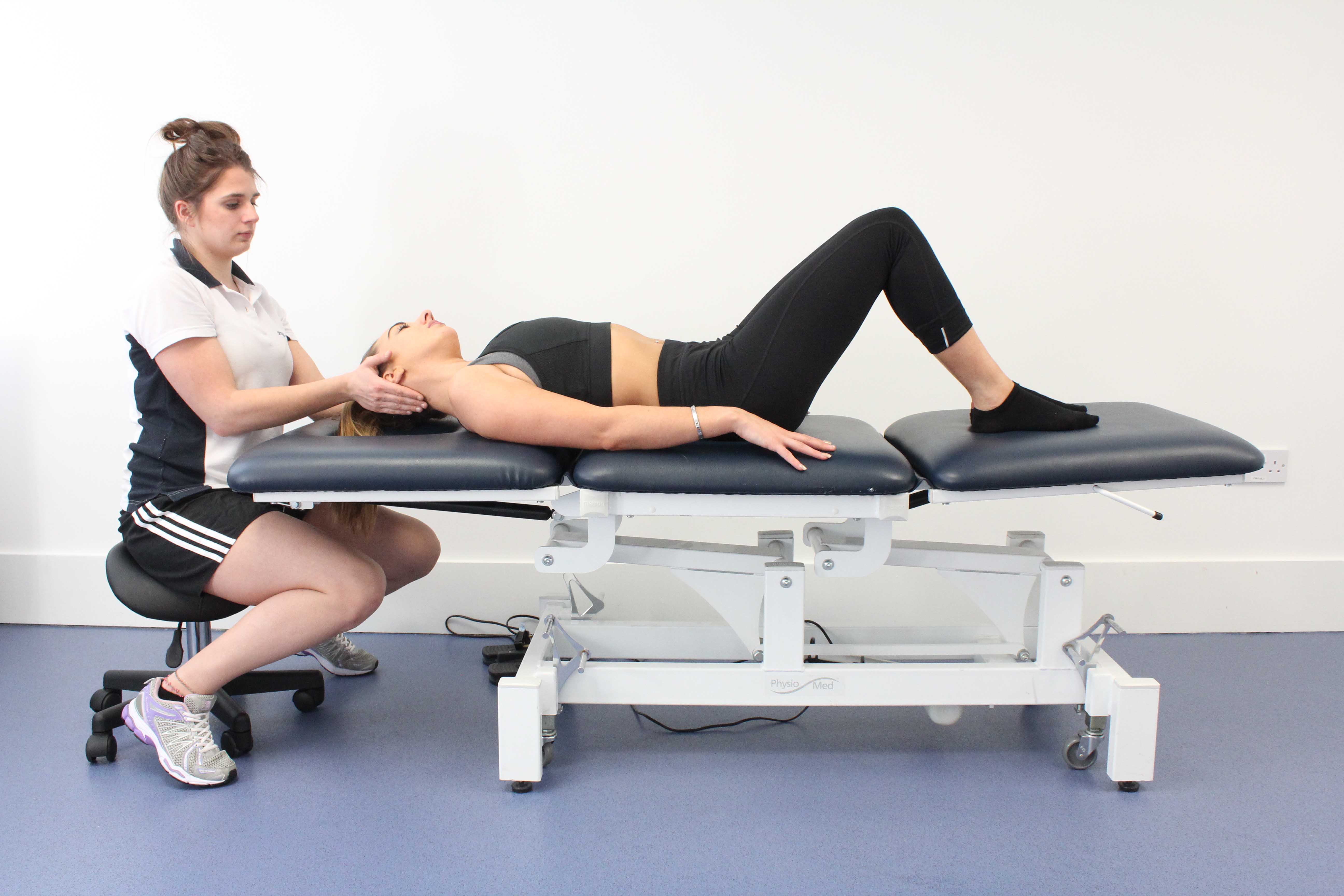 Vestibular rehabilitation exercises conducted by a specialist physiotherapist